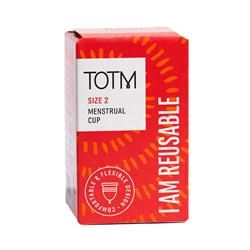 TOTM | TOTM Menstrual Cup - Size 2 43mm diameter Case of 6 | 17g