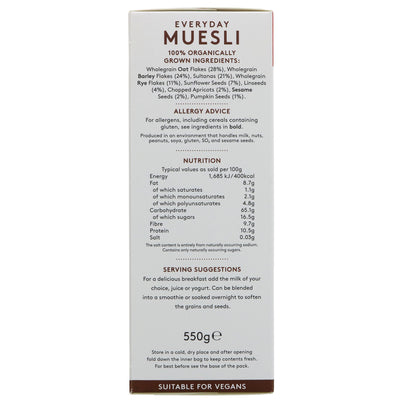 Alara | Everyday Muesli | 550g