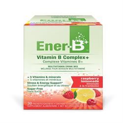 Ener C | Ener-B Vitamin B Complex+ Raspberry Lemonade | 30 sachet