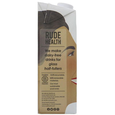 Rude Health | Oat Drink - No Sugars | 1l