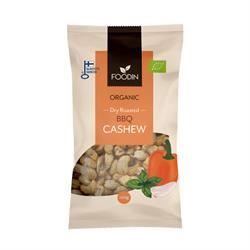 Foodin | Organic Dry Roasted BBQ Cashew 120g | 120g