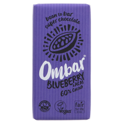 Ombar | Blueberry & Acai Chocolate | 35G