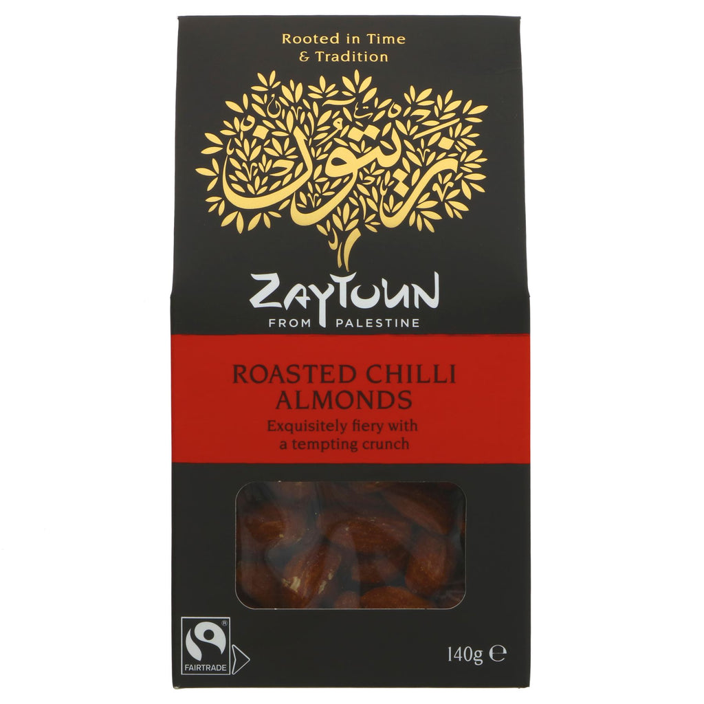 Zaytoun | Fairtrade Roasted Chilli Almonds | 140g
