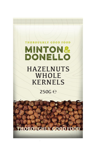 Minton & Donello | Hazelnuts Whole Kernels | 250g