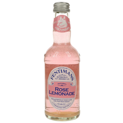 Delicate & Refreshing Rose Lemonade - Gluten Free, Vegan & No Added Sugar. Perfect for any occasion.