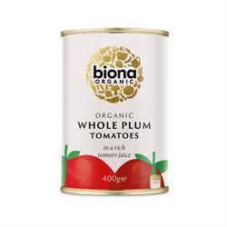 Biona | Organic Whole Peeled Tomatoes 400g | 400g