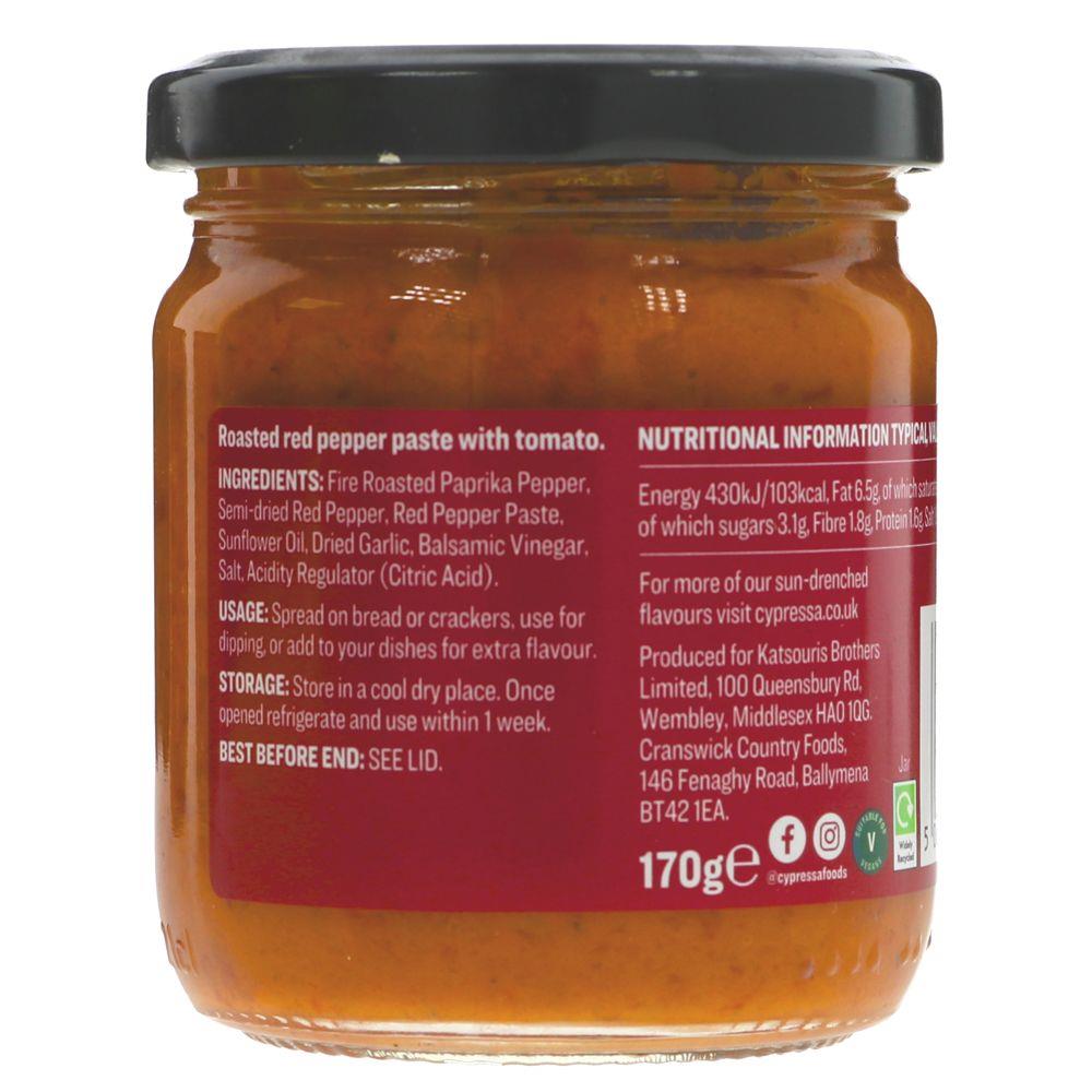 Cypressa | Roasted Red Pepper Tapenade | 170g