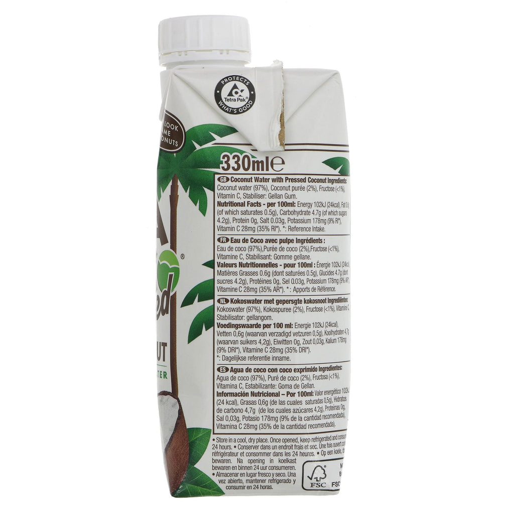 Vita Coco | Pure Pressed Coconut Water - Infused with real coconut | 330ml