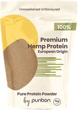 Purition | 100% Vegan Hemp Protein Powder European Origin GF Omega 3&6 1kg | 1kg