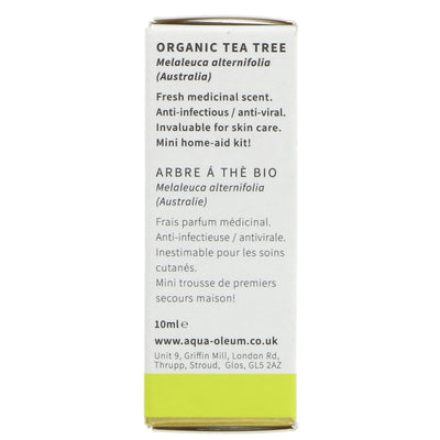 Organic Tea Tree Oil - Must-Have for Health & Beauty Routine - Vegan & Natural Properties - 10ml