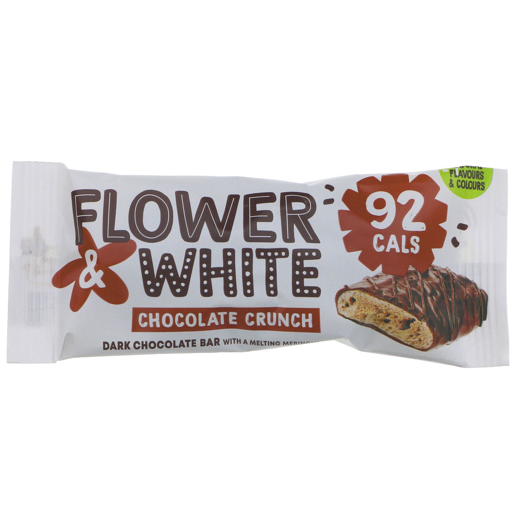 Flower & White | Chocolate Crunch Meringue Bar | 20g