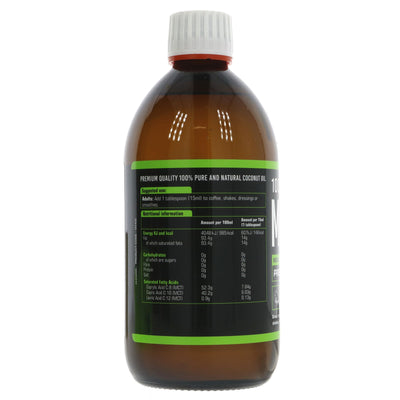 Natures Aid | Natures Aid 100% Pure Mct Oil | 500ml