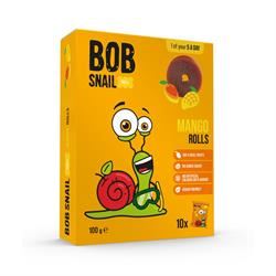 Bob Snail |  Bob Snail Mango Fruit Rolls 100g - No Added Sugar - 100% Fruit! | 100g