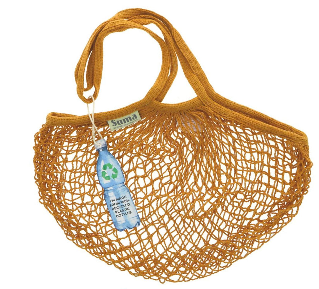Suma | String Bag-Lg Handles-Ochre | bag