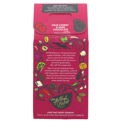 Artful Baker | Sour Cherry & Dark Chocolate | 100g