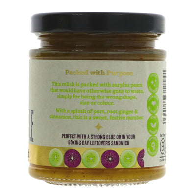 Indulgent Pear & Fig Relish - No Added Sugar, Vegan and Versatile for Your Favorite Dishes