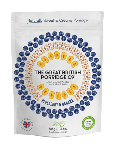 The GB Porridge | Blueberry & Banana | 385g