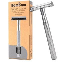 Bambaw | Bambaw | Metal safety razor | Silver | 1each