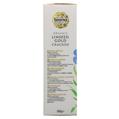 Biona | Cracked Linseed Gold Organic - Omega 3 Extra | 500g