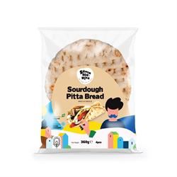 Seven Ate Nine | Sourdough Pitta Bread 360g | 360g