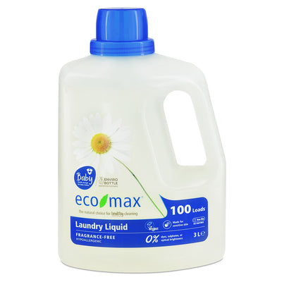 Eco-Max | Laundry Detergent Fragrance Free/Baby | 3ltr