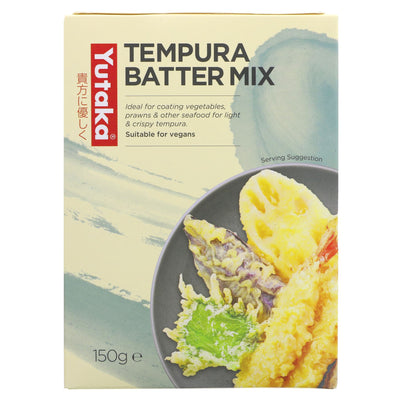 Yutaka Tempura Batter Mix - Vegan, Healthy, Easy-to-Use Far Eastern Treat. No VAT.