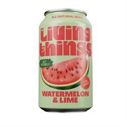 Living Things |  Living Things Watermelon & Lime Prebiotic + Probiotic Soda | 330ml