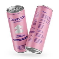 Common |  Common Sparkling Blackcurrant & Basil Nootropics 330ml | 330ml