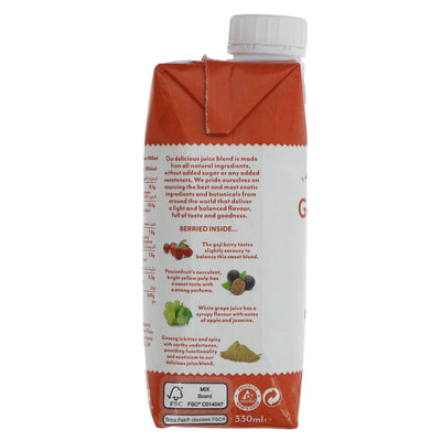 Berry Company | Goji Berry & Ginseng Juice | 330ml