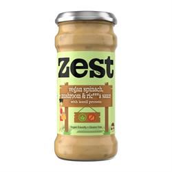 Zest | Vegan Spinach Mushroom & Ricotta Pasta Sauce 340g | 340g