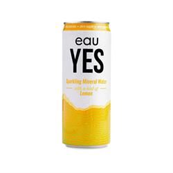 eauYES Sparkling Mineral Water | eauYES Lemon Sparkling Mineral Water 330ml | 330ml