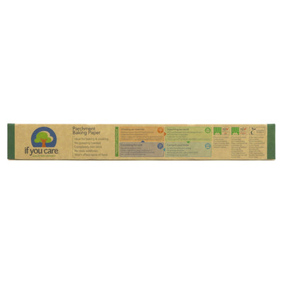 Eco-friendly Parchment Baking Paper - Unbleached & Chlorine-free - 19.8x33cm - Perfect for Baking, Roasting and Reheating. Vegan.