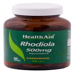 HealthAid | Rhodiola 500mg Equivalent - 60 Tablets | 60 tablet