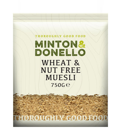 Minton & Donello | Wheat & Nut Free Muesli | 750g