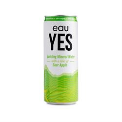 eauYES Sparkling Mineral Water | eauYES Sour Apple Sparkling Mineral Water 330ml | 330ml