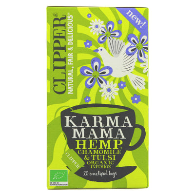 Clipper | Karma Mama - Hemp Chamomile and Tulsi | 20 bags