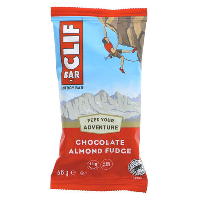 Clif Bar's Vegan Chocolate Almond Fudge Bar - No Added Sugar, guilt-free snack!