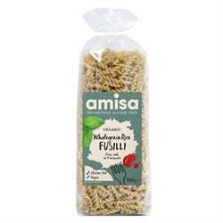 Amisa | Organic & Gluten Free Wholegrain Rice Fusilli Pasta 500g | 500g