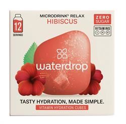 Waterdrop | Hibiscus Microdrink - Hydration Cubes 12 Capsule | 12 capsule