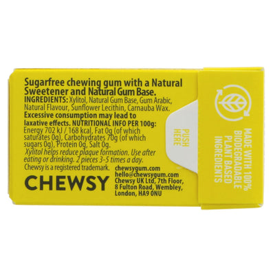 Chewsy | Lemon Gum | 15g