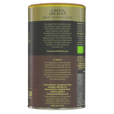 Green & Blacks | Hot Chocolate | 250G