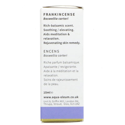 Aqua Oleum's Frankincense Essential Oil - Vegan & Luxurious.