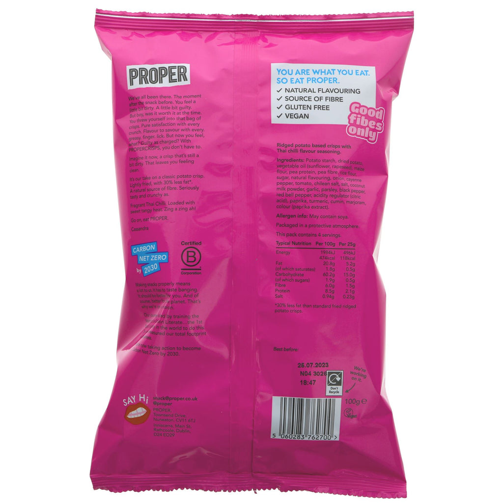 Propercrisps | Thai Chilli | 100g