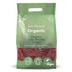 Just Natural Organic | Organic Goji Berries 250g | 250g