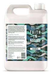 Faith in Nature |  Fragrance Free Shampoo 5ltr | 5l