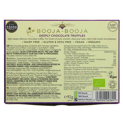 Booja-booja | Deeply Chocolate Truffles | 92g