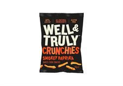 Well and Truly | Smokey Paprika Crunchies Snack 30g | 30g