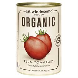 Eat Wholesome | Eat Wholesome Organic Peeled Plum Tomatoes 400g | 400g