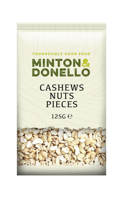 Minton & Donello | Cashews Nuts Pieces | 125g