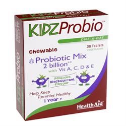 HealthAid | Kidz Proboi (2 billion) - 30 Tablets | 30 tablet